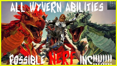 Ark Crystal Wyvern Abilities l Could they See A Nerf?