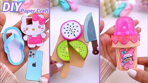 Easy Craft Ideas / DIY Miniature Crafts Idea / mini craft / school hacks / paper craft / how to make