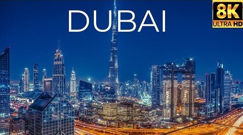 DUBAI, United Arab Emirates In 8K ULTRA HD HDR 60 FPS.