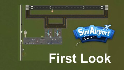 SimAirport First Look Growing an empire #SimAirport #TheArcanum