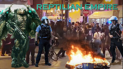 Rioting against the Reptilian Empire?