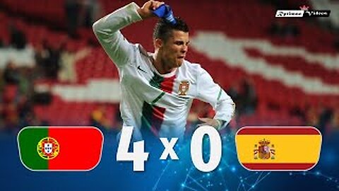 Portugal 4 x 0 Spain 2010 Friendly Extended Goals & Highlights HD