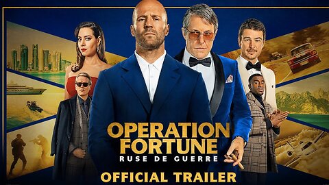 OPERATION FORTUNE (2023) Aubrey Plaza, Jason Statham Action Movie