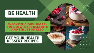 "Healthy and Tasty: Enjoy Sugar-Free Desserts on a Keto Diet"