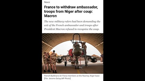 France to withdraw ambassador, troops from Niger after coup: Macron