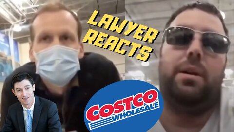Real Lawyer Reacts to Costco Mask Refusal Video | Lawyer Reacts