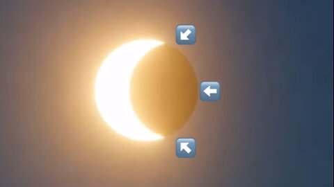 See Through Moon!!! Solar Eclipse 2024