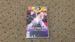 Fire Emblem: Three Houses - NINTENDO SWITCH - AMBIENT UNBOXING
