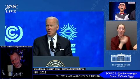 LIVE NOW: Biden on Climate Change | Sharm El-Sheik Egypt |