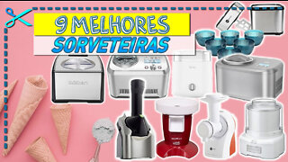 9 Melhores Sorveteiras | Processadora, Pote Refrigerável, com Compressor