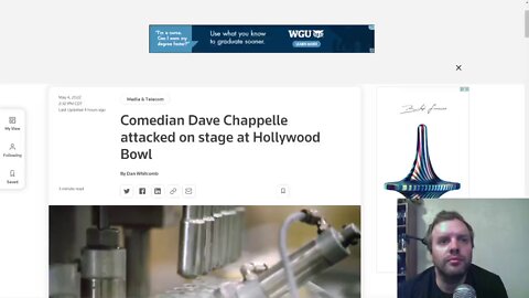 Dave Chapelle gets attacked at Hollywood Bowl