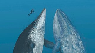 The Marine Reptile Bigger Than A Blue Whale #paleontology #seamonster