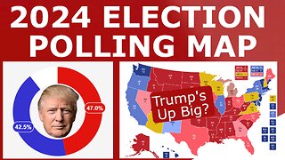 The 2024 Election Map According to the POLLS!