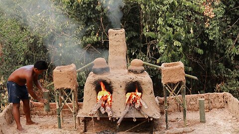 Making Pineapple-Pineapple Rice Wine using Prehistoric Technology