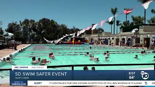 City of San Diego hosts swim safer event to prevent drowning deaths