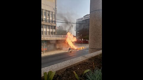 Fire in Braamfontein has been extinguished