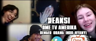 THE REACTIONS OF AMERICANS HEARING INDONESIAN PEOPLE SING SONGS FOR THEM ! OME TV AMERICA