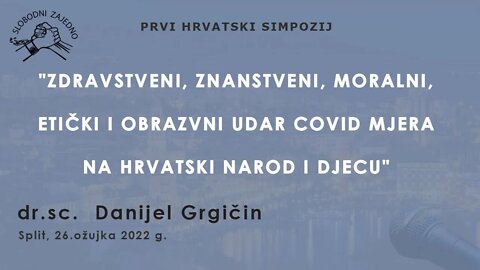 Izlaganje - dr.sc. Danijel Grgičin