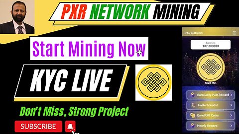 #PXR Network Mining App | PXR Network KYC Process | PXR Network Update |