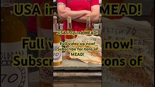 Batch 70 Apple Pie MEAD video up now only on YouTube! #mead #usa
