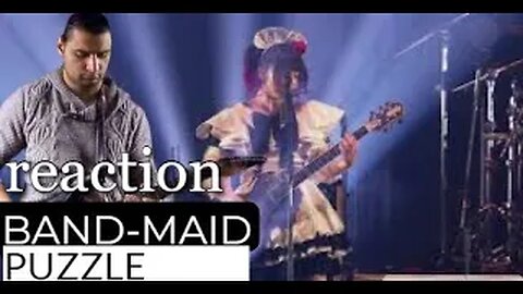 BAND-MAID / Puzzle (Official Live Video) reaction