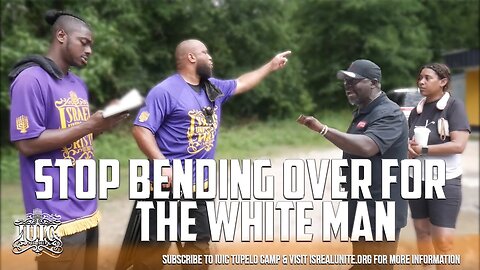 SHUT THE HELL UP! & Stop Bending Over For The White Man