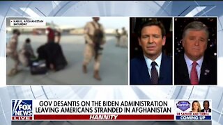 Gov DeSantis Hits Biden Over Failed Afghanistan Withdrawal