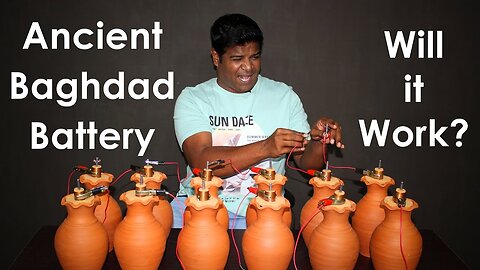 2000 Year Old Baghdad Battery – Will it Produce Electricity? | Hindu Technology |