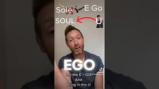 Let The eGO and Bring in the U #soulcoaching #harrytheoulcoach