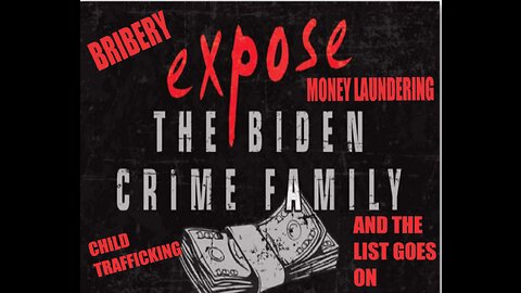 BIDEN CRIME FAMILY AT IT AGAIN THIS TIME IN ALLEGING PAY TO PLAY BRIBERY SCHEME