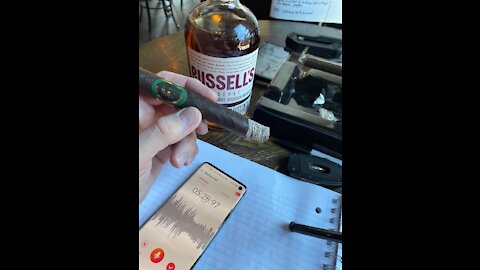 Hennessy Sweet Maduro and Russell's Reserve 10 Year KY Straight Bourbon