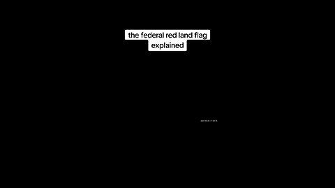 The federal Red Land Flag explained