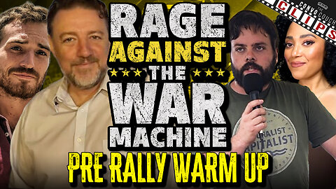 Rage Against War Pre Rally w/ Courtney, Clint, Wyatt, Reed and Pasta