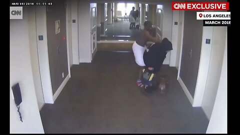 Video of Sean P. Diddy Combs beating and dragging his girlfriend in a hotel hallway