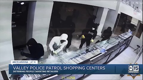 Valley law enforcement out on Black Friday as 'smash-and-grabs' continue across the U.S.