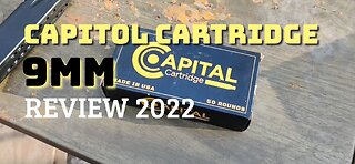 Capitol 9MM Remanufactured Ammo Review - Walther PDP