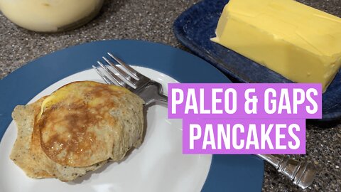 Banana Pancakes - Grain Free - GAPS and Paleo Friendly!