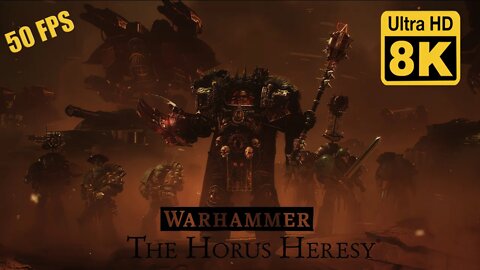 Warhammer: The Horus Heresy Cinematic Trailer 8k 50 FPS (Remastered with Neural Network AI)