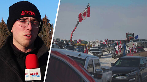 Coutts blockade supporter faces trial for allegedly driving at RCMP