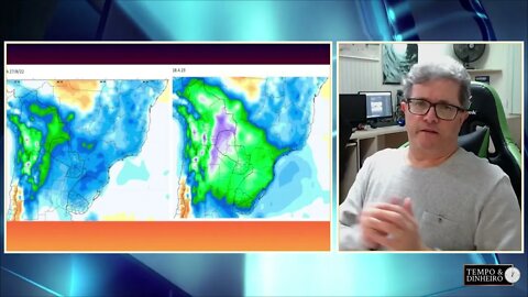 Meteorologia mostra frio intenso e geadas com riscos para trigo,feijão e frutas