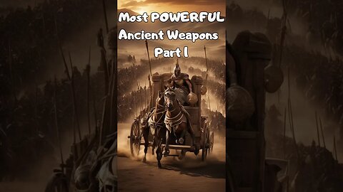 Ancient Weapons Power Showcase: Part 1 ⚔️🔥 #weapons #history #facts