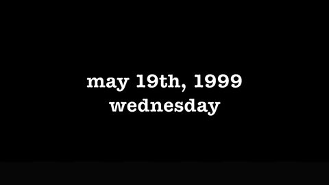 YEAR 17 [0029] MAY 19TH, 1999 - WEDNESDAY [#thetuesdayjournals #thebac #thepoetbac]