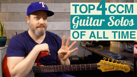 Top 4 CCM Guitar Solos of All Time - Amy Grant, Michael W. Smith, Steven Curtis Chapman, Dan Huff