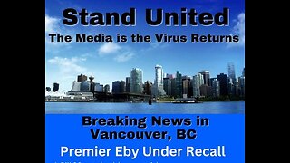 Maria Odessa Fringe Majority Media is the Virus Vancouver March 18, 2023,