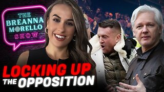 Tommy Robinson is Arrested in Canada; Julian Assange is Free; Nick Sortor;- Mike LiPetri; CNN Wants to Block Social Media Critics - Luke Ball | The Breanna Morello Show