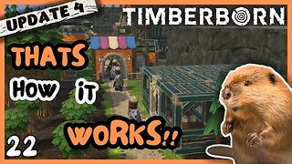 The New District Mechanic Is Awesome | Timberborn Update 4 | 22