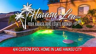 Custom 4 Bedroom Pool Home in Lake Havasu City 3944 Duke Dr MLS 1022226