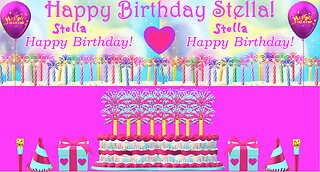 Happy Birthday 3D - Happy Birthday Stella - Happy Birthday To You - Happy Birthday Song
