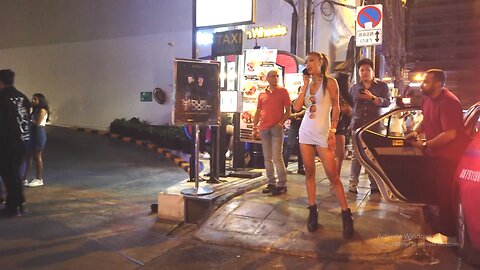 Nightlife Thailand Bangkok Thaniya Street Nightlife Scenes So Many Pretty Ladies!