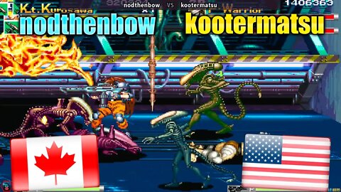 Alien vs. Predator (nodthenbow and kootermatsu) [Canada and U.S.A.]